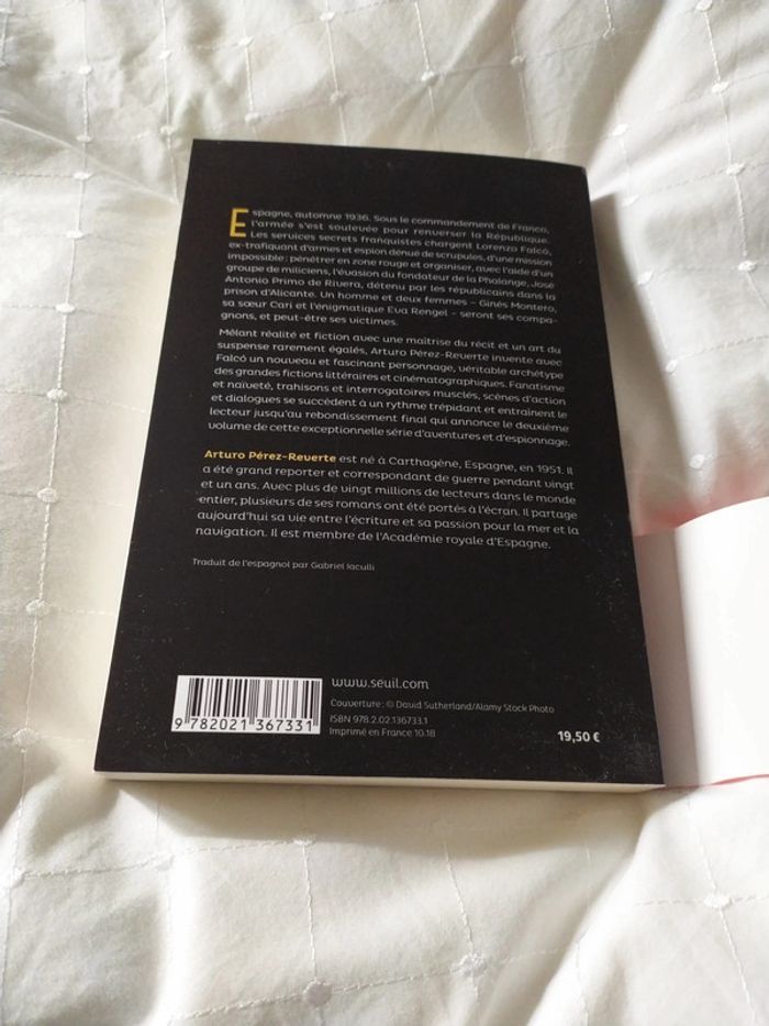 Falco de Arturo Pérez -Reverte - photo numéro 2