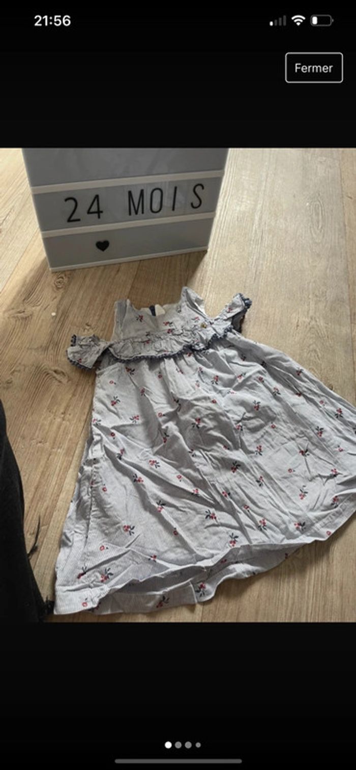 Robe bébé fille