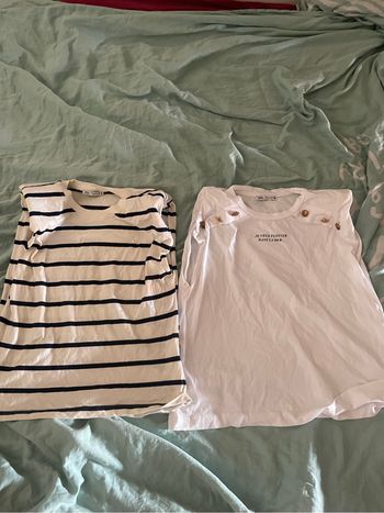 Lot de 2 T-shirt Zara - Taille S