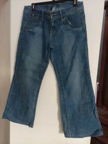 Jean large droit