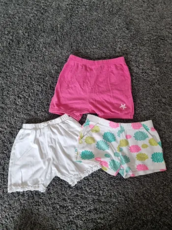 Lot de 3 shorts en coton 2 ans