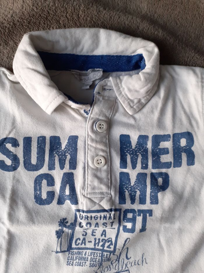 Lot de 2 polos garçon 24 mois - photo numéro 5