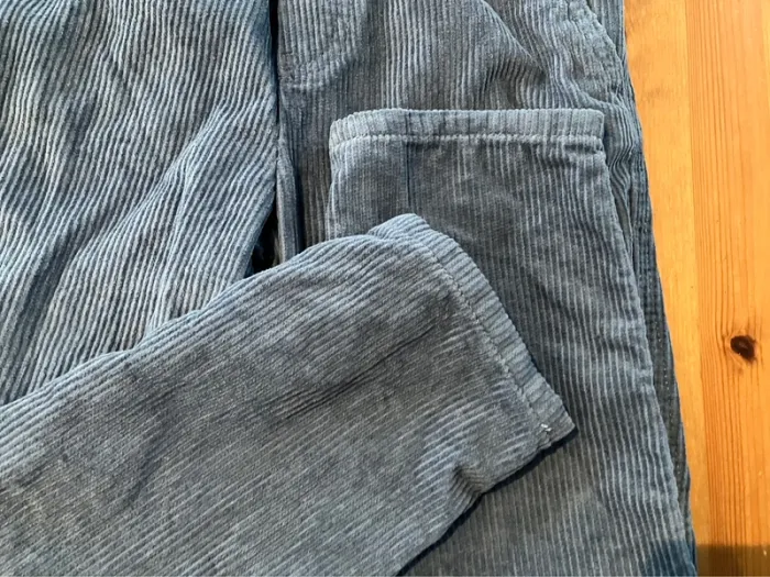 Pantalon velours bleu 9 ans - photo numéro 3