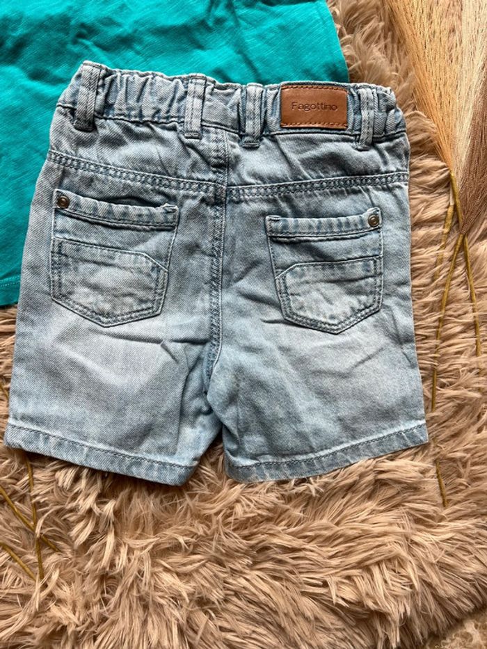 T-shirt + short en jean - photo numéro 4