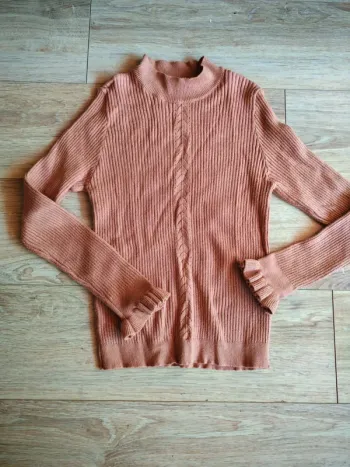 Pull fin fille name it 11_12 ans côtelé