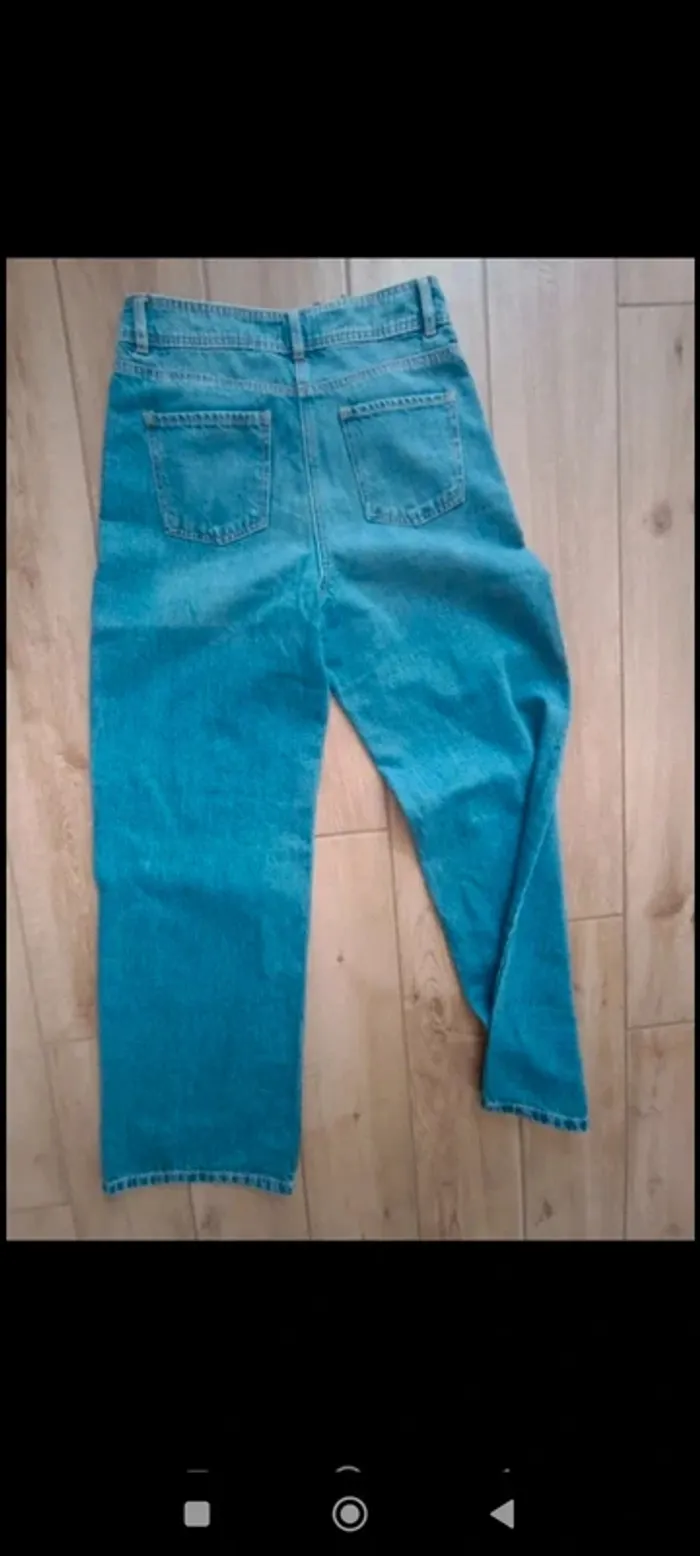 Jeans jambes larges neuf Caroll 36 - photo numéro 5