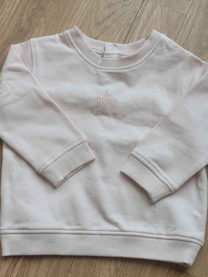 Pull fin col rond manches longues 18mois tex baby
