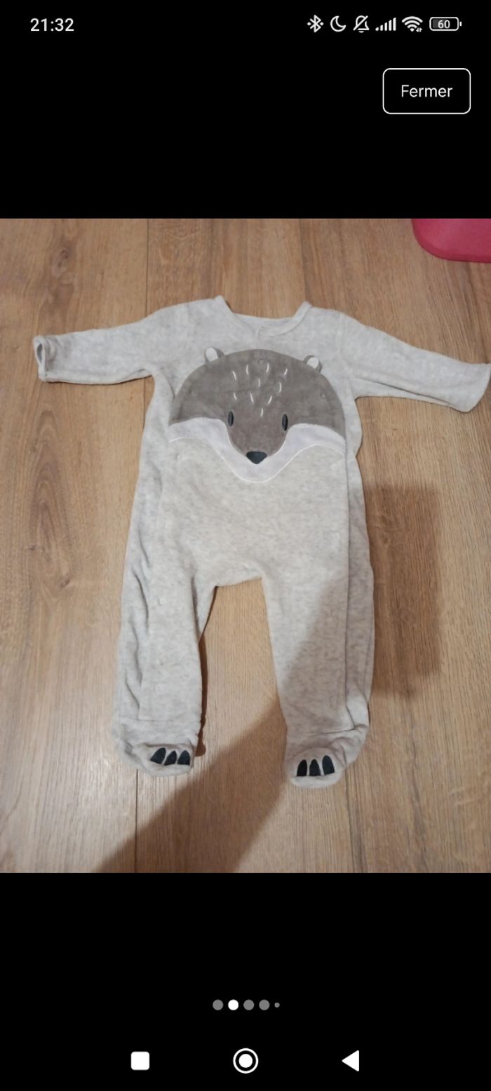 Lot de 9 pyjamas 9 mois - photo numéro 2