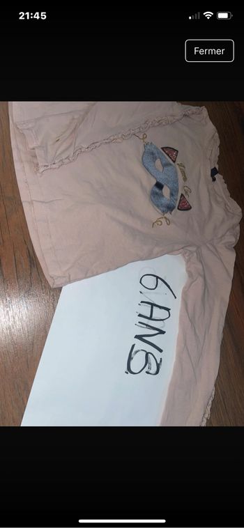 T-shirt rose LM