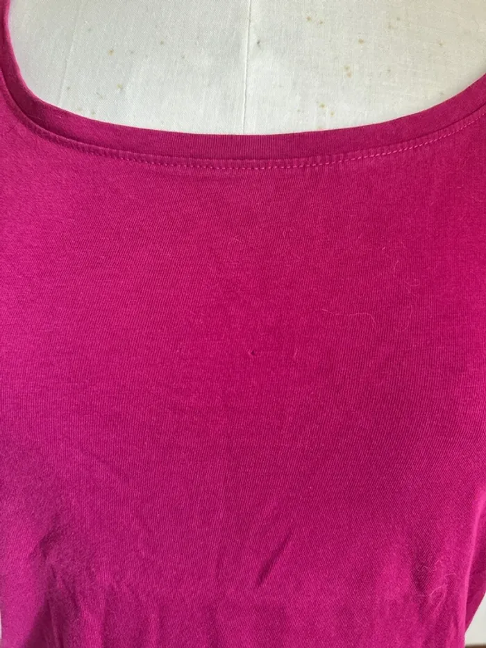 T-shirt rose magenta S Mim - photo numéro 2