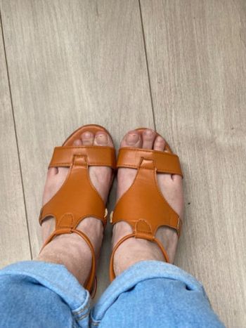 Sandales marron clair