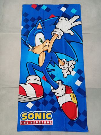 Serviette de plage sonic 