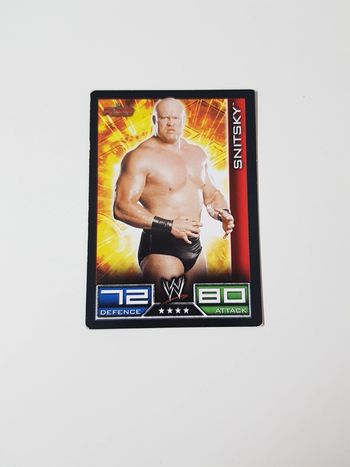 Carte Slam Attax : Raw Snitsky