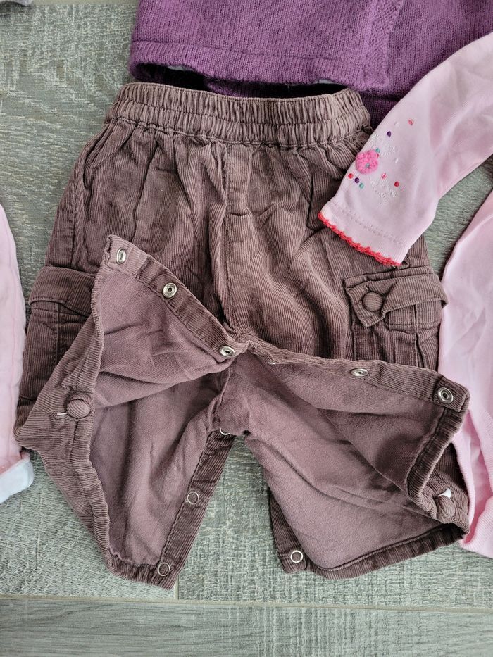 Lot vêt fille hiver 1 mois 53 cm - photo numéro 6