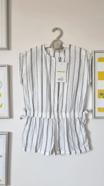 Combi short légère filaments doré vertbaudet taille 4ans neuf
