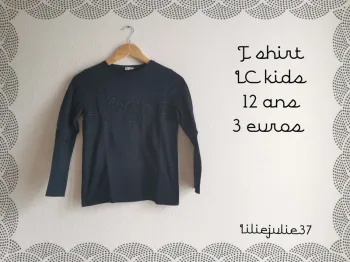 T shirt LC kids 12 ans