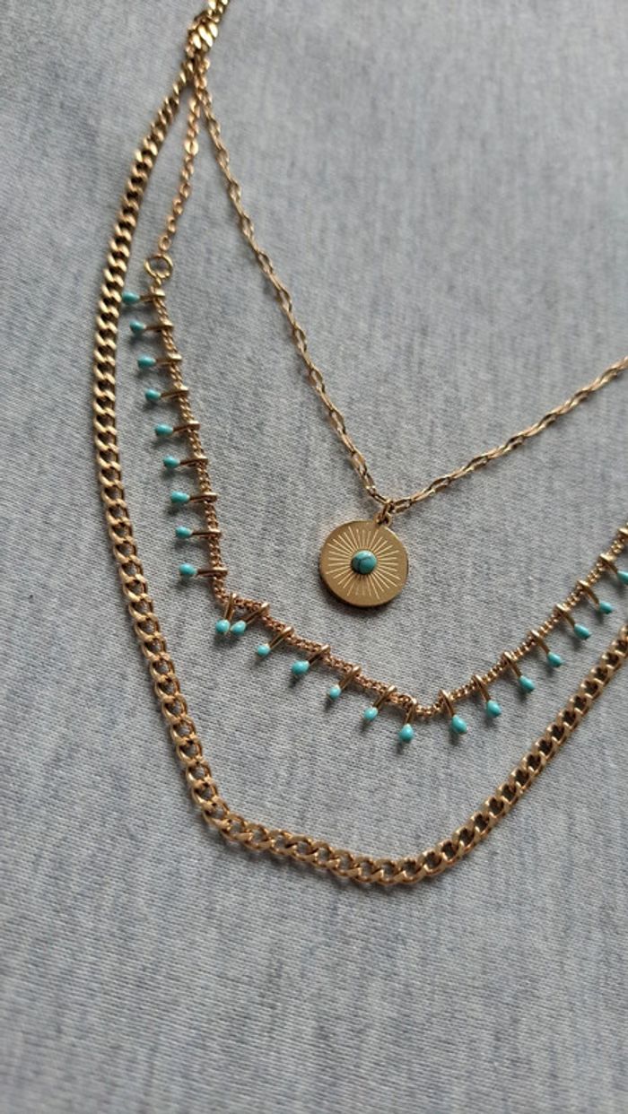 Collier turquoise - photo numéro 2
