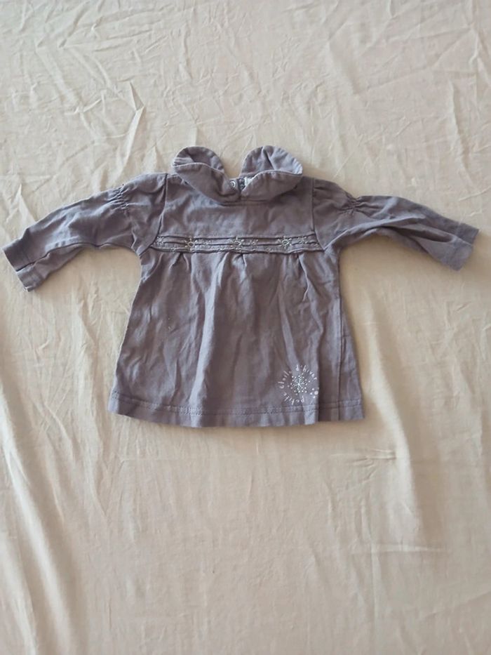 Tee-shirt manches longues 3 mois