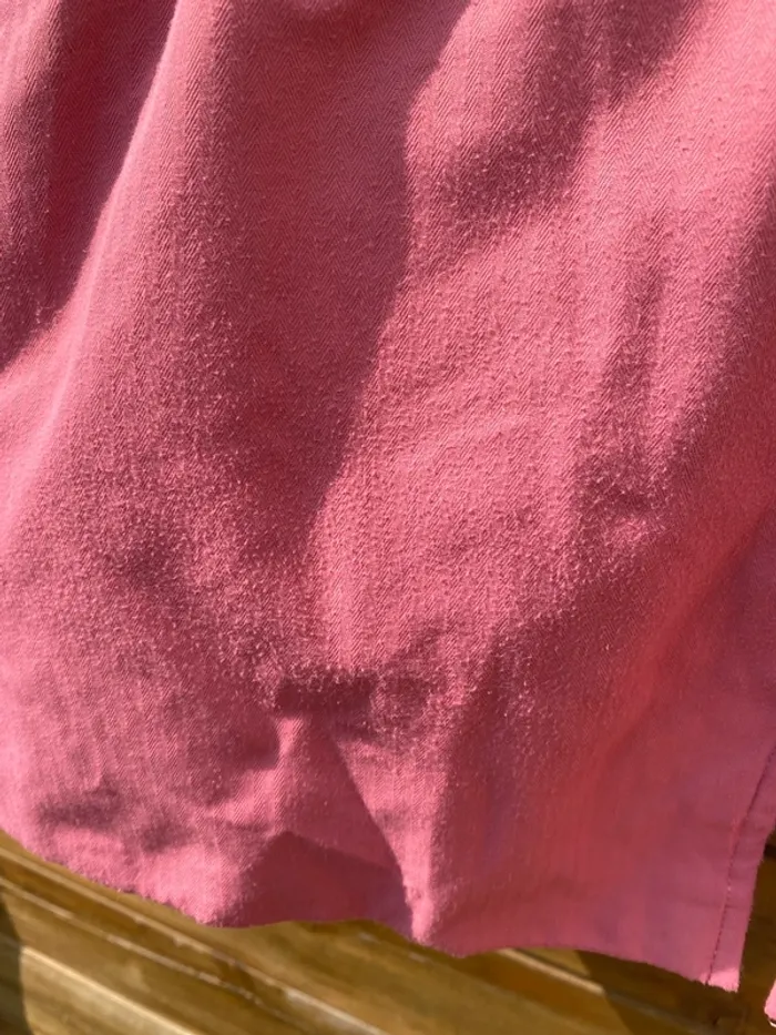 Manteau blouson parka rose fille sergent major 9 ans fleurs - photo numéro 12