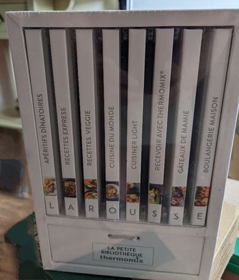 livre bibliothèque thermomix