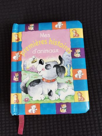 Livre cartonné Mes premières histoires d'animaux