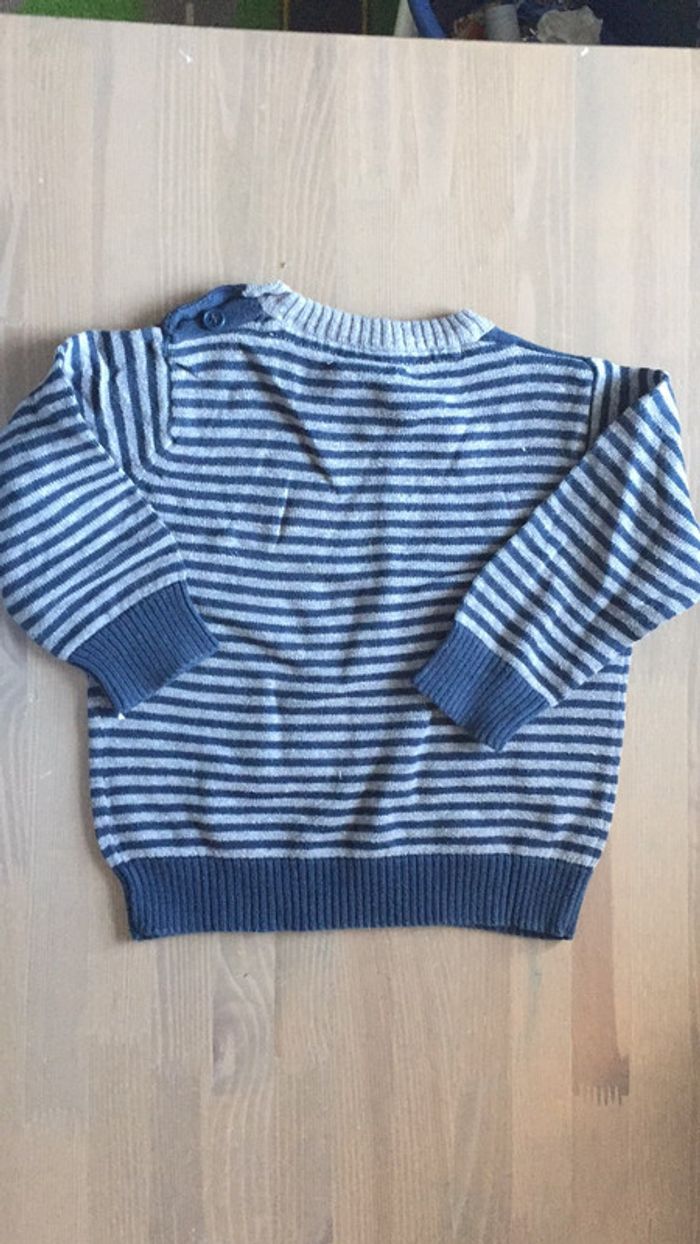 Pull encolure à bouton - photo numéro 2