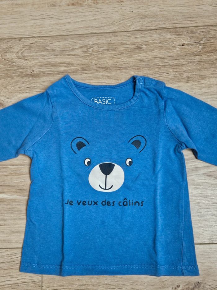 Tee shirt manches longues 18 mois - photo numéro 2