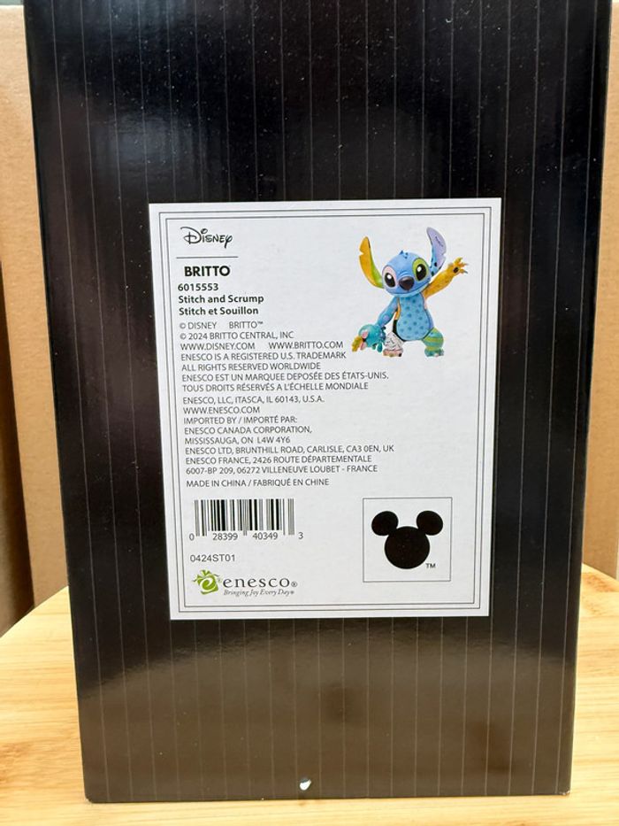 Figurine Stitch et Souillon – Disney by Britto Officielle - photo numéro 4