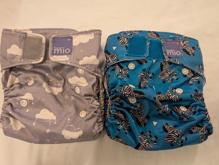 2 couches lavable bambino Mio solo
