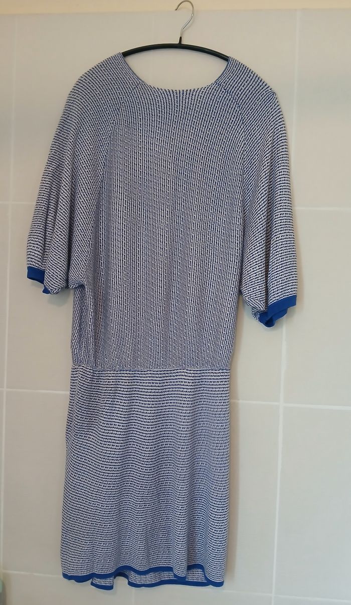 Robe courte a rayures manches chauve-souris Maje - photo numéro 3