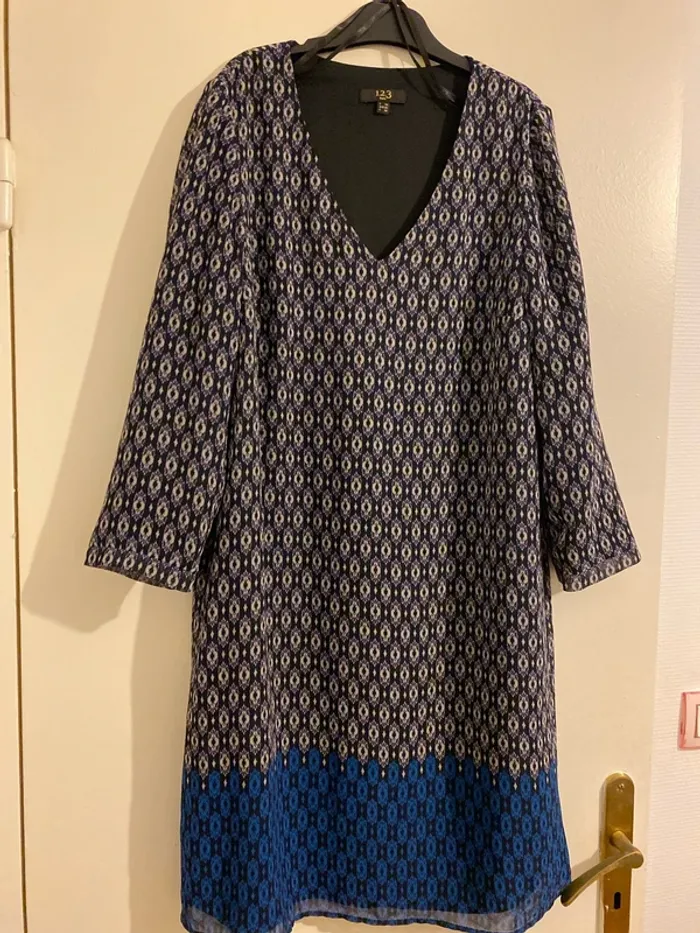 Belle robe bleue