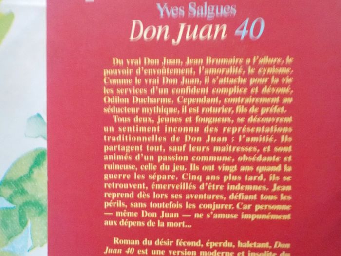 Don Juan 40 d'Yves Salgues - photo numéro 2