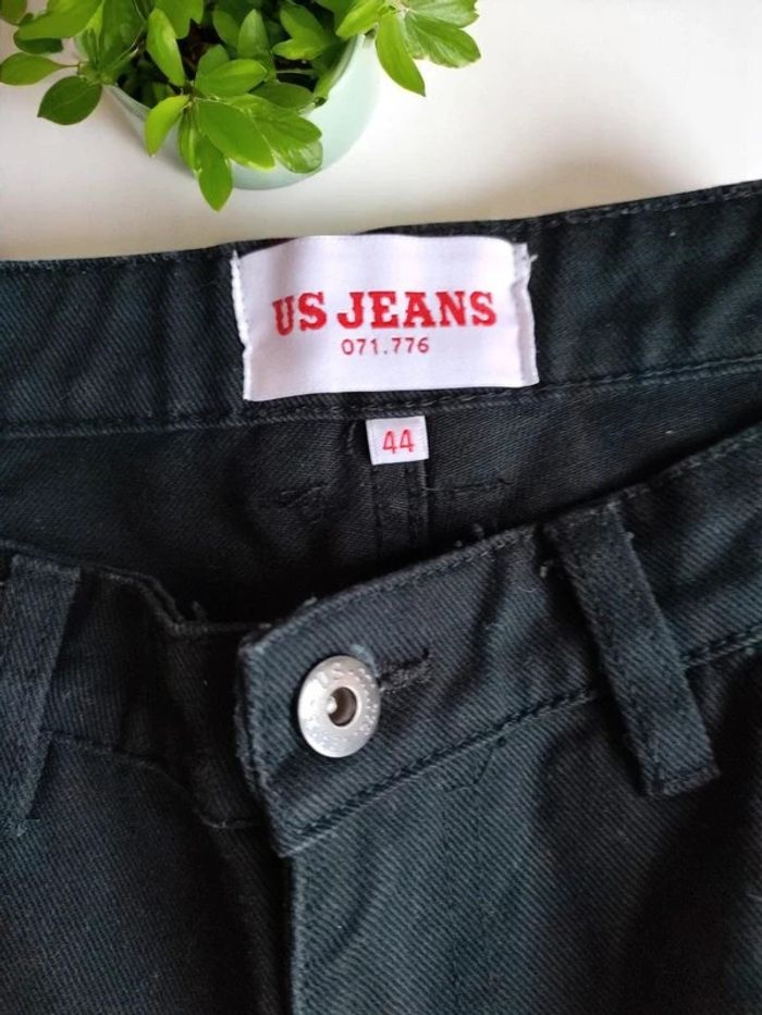 Jean noir US Jeans 44 (mesures en bas de l'annonce) - photo numéro 4