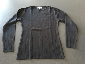 Pull laine Antonelle noir 36/38