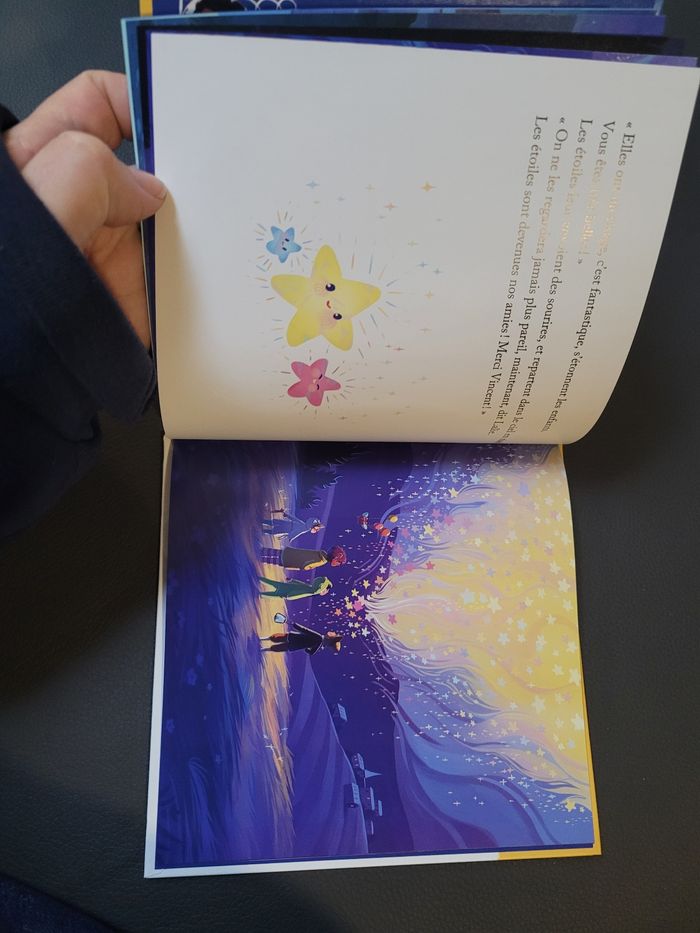 Livre enfant la nuit étoilée hachette mcdo - photo numéro 10