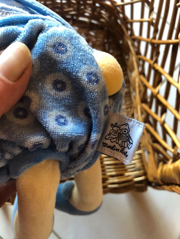 Doudou peluche lapin moulin roty - photo numéro 5