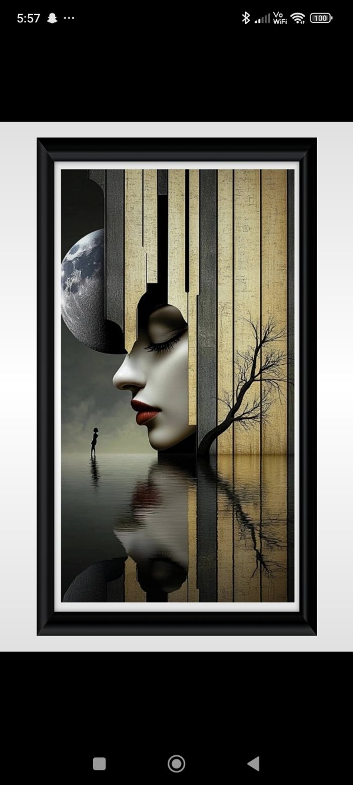 Affiche : 🎨 Style artistique : Art numérique hyperréaliste à fort impact visuel