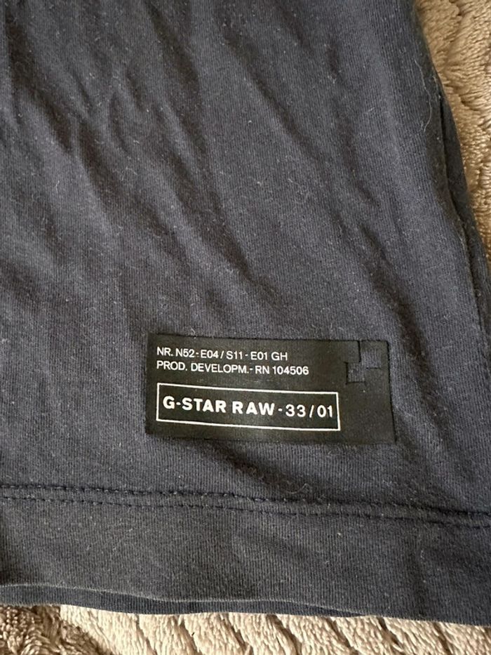 Tee-shirts g-star raw en tres bon état taille L - photo numéro 5