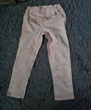 Jeans rose pâle 3ans
