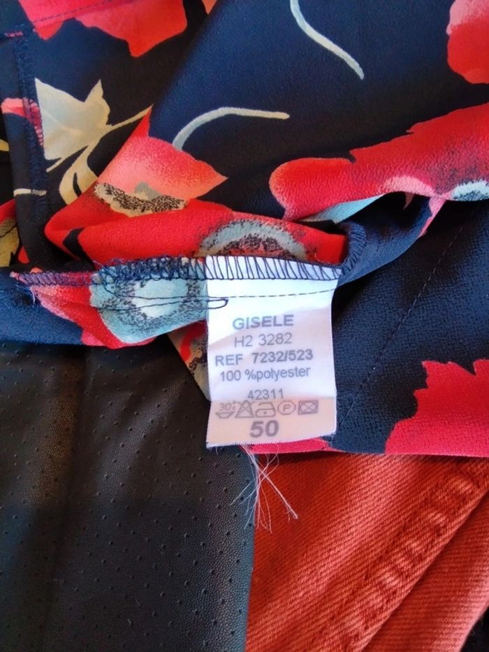 Haut grande taille fleuri 5XL / 50 - photo numéro 3