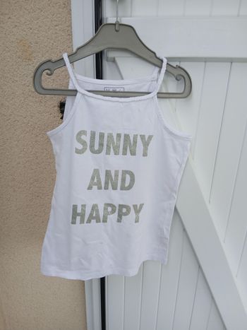 Debardeur filles u essentiel  taille 10 ans