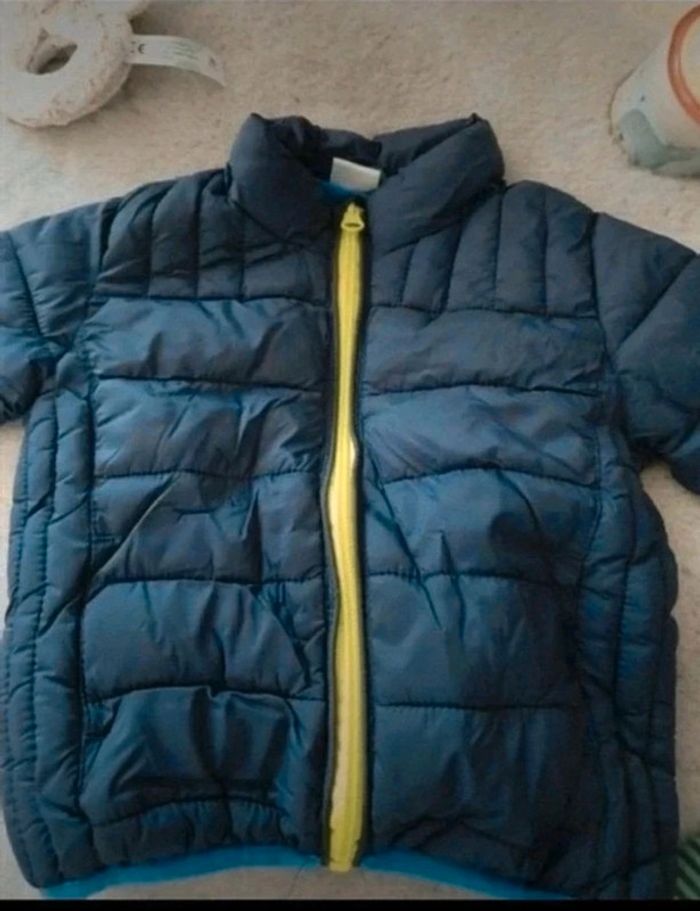 Doudoune fine bleu marine Pocopiano 6-12 mois - photo numéro 2