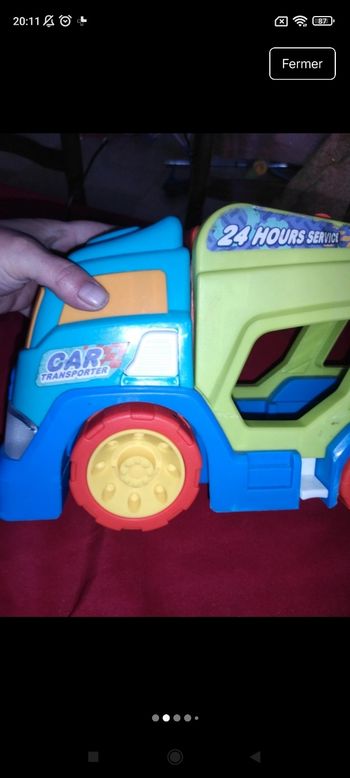 Camion lumineux et musicale j3