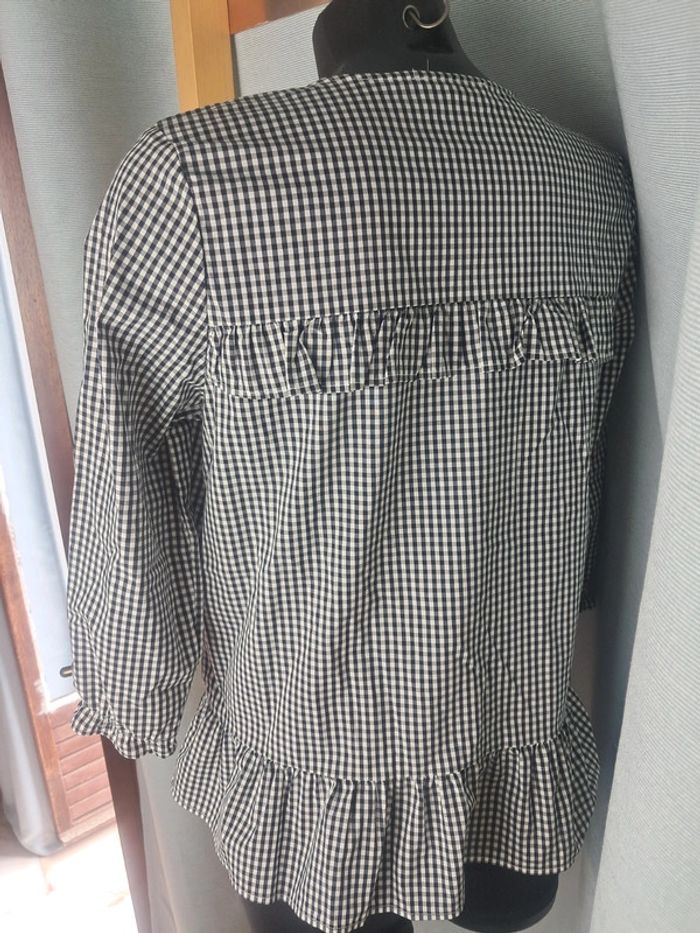 Balzac blouse vichy T.36/38 en tbe - photo numéro 8