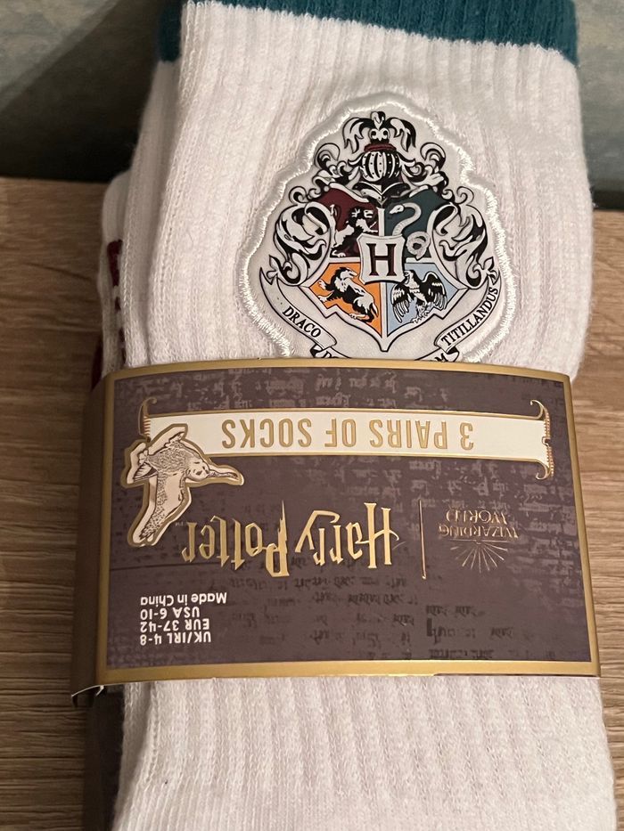 Lot de 3 paires de chaussettes Harry Potter - photo numéro 2