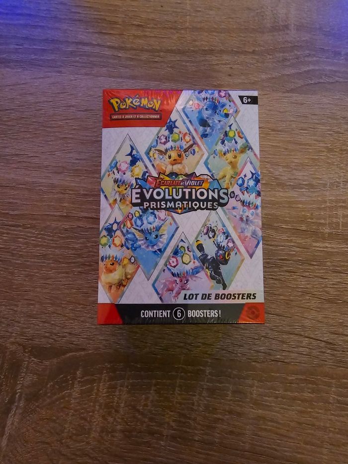 Bundle 6 boosters Évolutions Prismatique