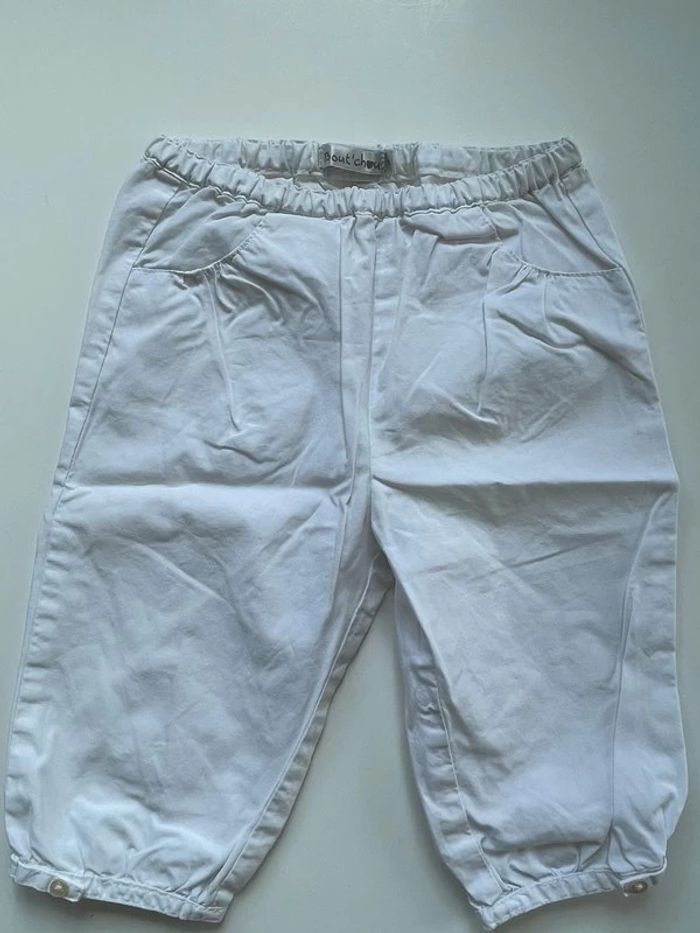 Pantalon blanc fille