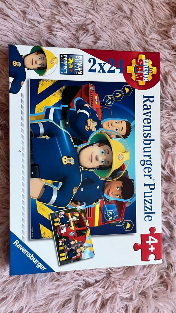 Puzzle Sam le pompier