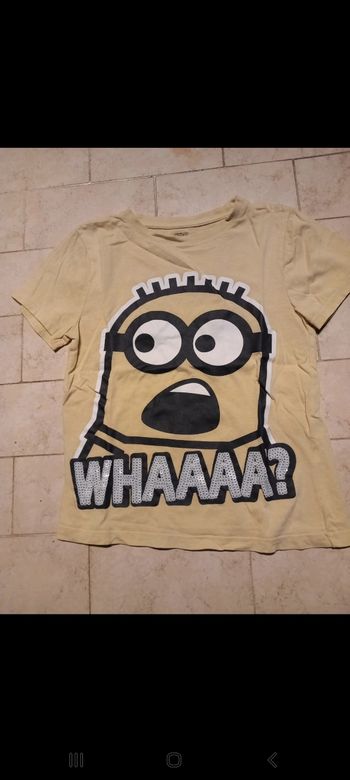 T-shirt "Minion" (8 ans)