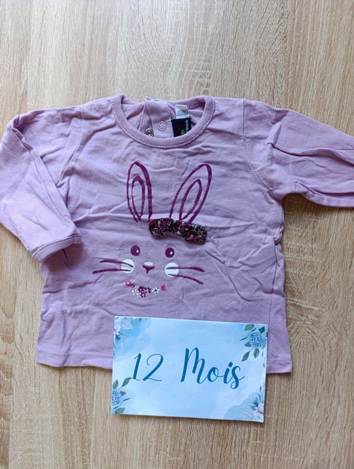 T-shirt manche longue 12mois Sergent Major